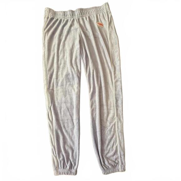 Nike Vintage Velour Jogger Pants Size M - Picture 1 of 6